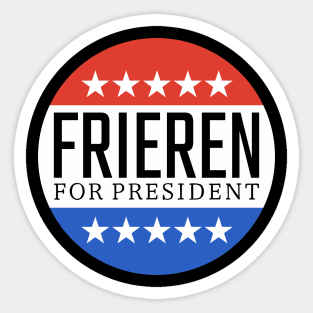 Frieren For President SNF-178 Sticker